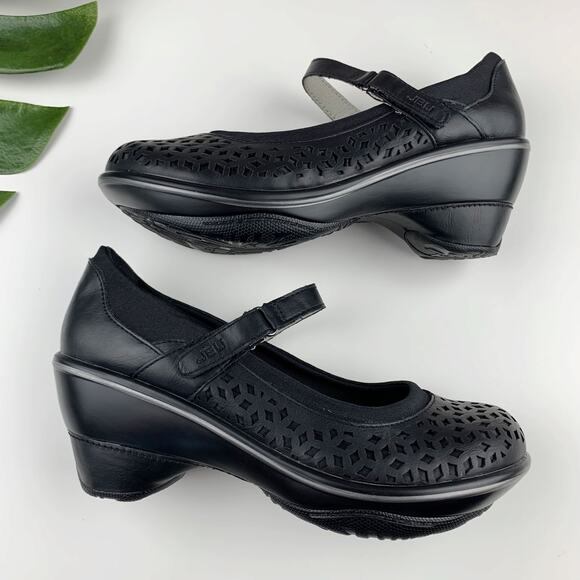 JBU by Jambu Alicante Mary Jane Clogs Black Comfort Shoes Women's 7.5 - Picture 7 of 10